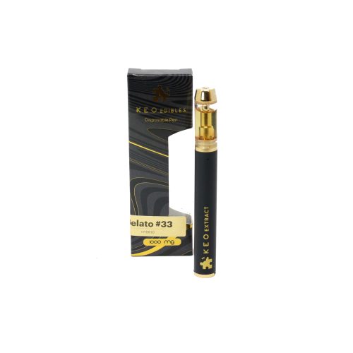 Disposable THC Vape Pen | 1000mg | Keo Extract