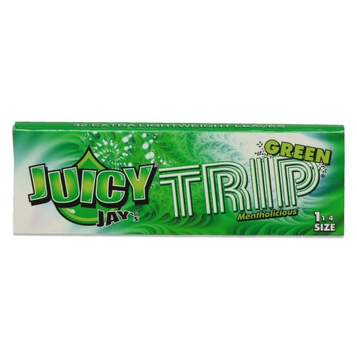 Juicy Jays Green Trip Flavoured Rolling Papers