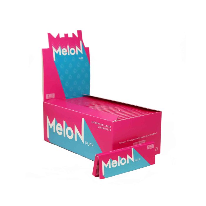 Melon puff pink rolling papers