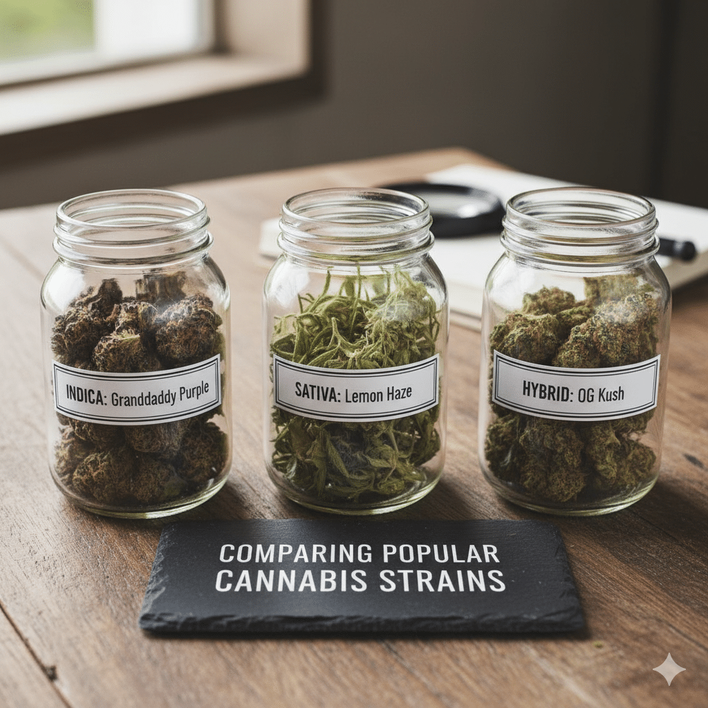 Comparing Popular Cannabis Strains: Which One Suits You?