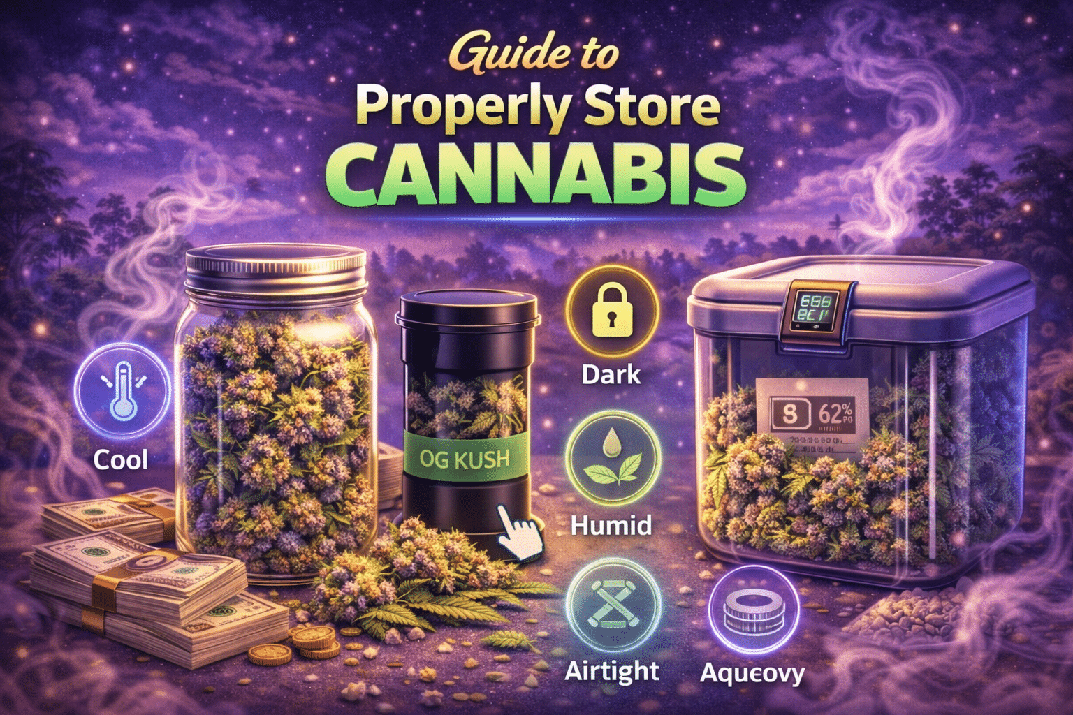 How to Properly Store Cannabis: A Complete Guide to Keeping Weed Fresh