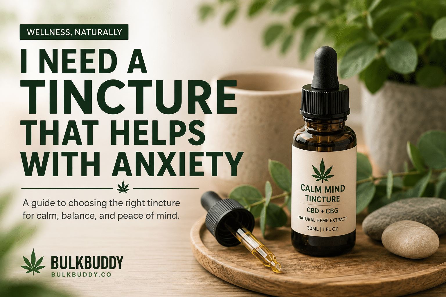 Tincture for Anxiety: What to Know Before Choosing One